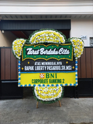 Papan Bunga Duka di Purwoharjo