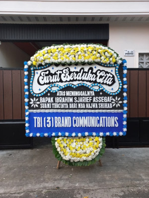 Papan Bunga Duka di Purwoharjo